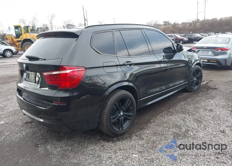 2014 BMW X3 xDrive28I z USA, uszkodzony, nr VIN 5UXWX9C59E0D27698